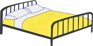 RFC的双床剪贴画