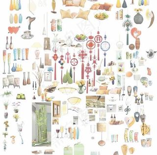 效果图后期ps素材汇总【超值装】源...