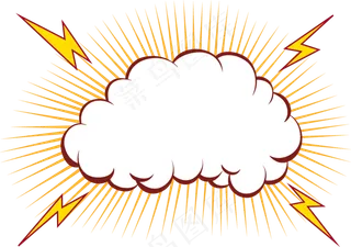 对话框箭头线高清元素png素材