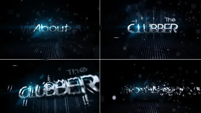 诡异的金属字幕片头