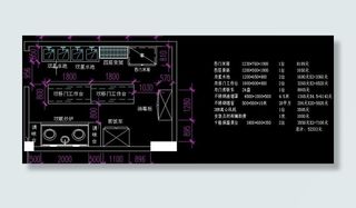 小厨房平面布置图图片