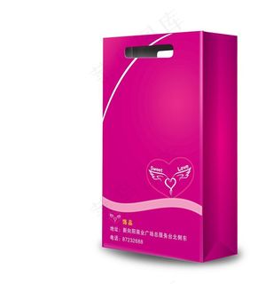 手提袋大 (展开图)图片