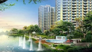 小区周边园林绿化设计效果图图片