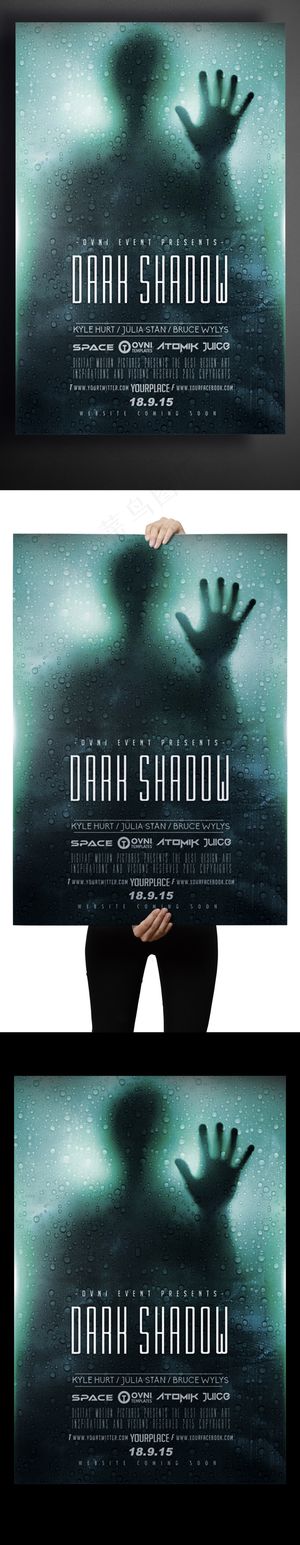 万圣节鬼节活动召集国外创意海报