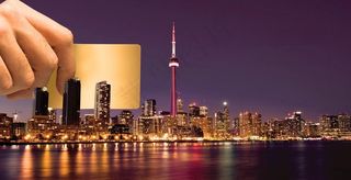 城市夜景 楼盘 房地产图片