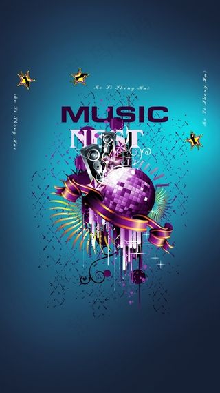 炫彩蓝色背景素材