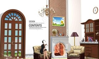 欧式客厅装修效果图图片