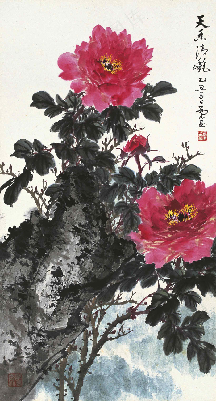 天香清艳图片