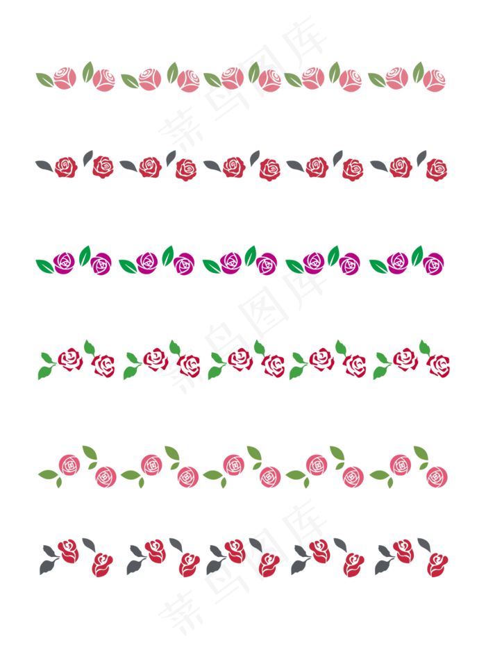 手绘可爱卡通玫瑰边框线素材手绘可爱卡通玫瑰边框线素材