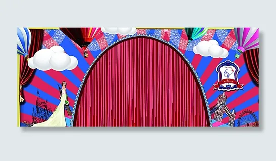 婚礼主背景图片