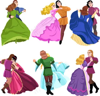 精美卡通伙伴02矢量