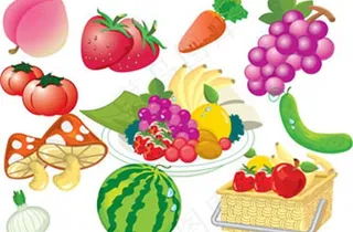 一些水果蔬菜的矢量图ai格式图片