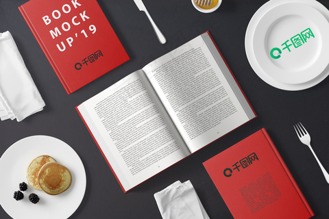 书本书籍样机PSD模板