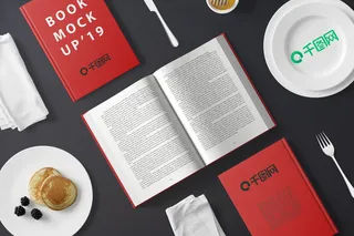 书本书籍样机PSD模板