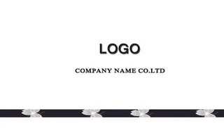 原创白色简约名片设计