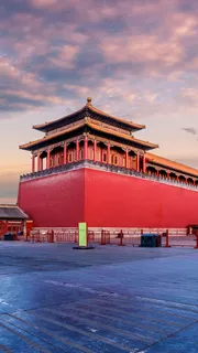 古宫一角高清摄影图片