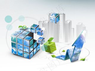 网络科技网络服务 魔方