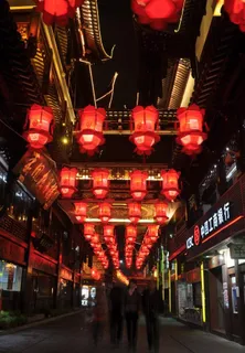 元宵节灯会灯迷区图片