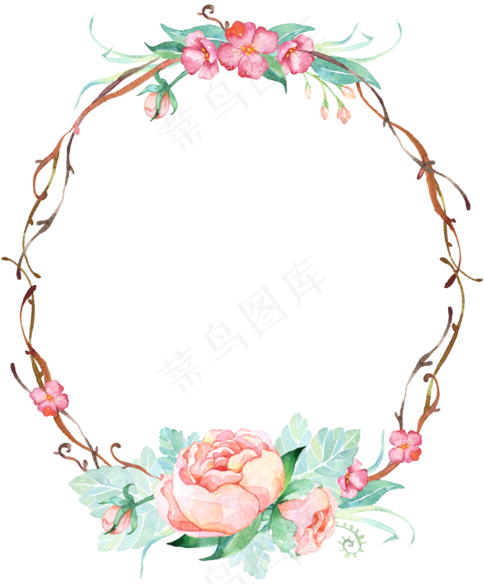 手绘 花
