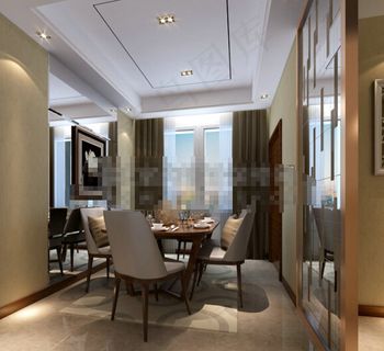 时尚厨房装修效果图免费下载