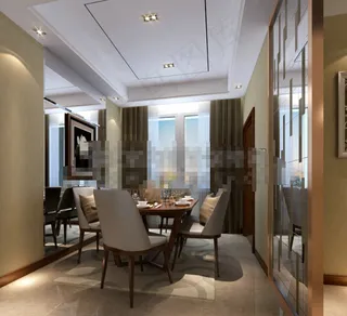 时尚厨房装修效果图免费下载