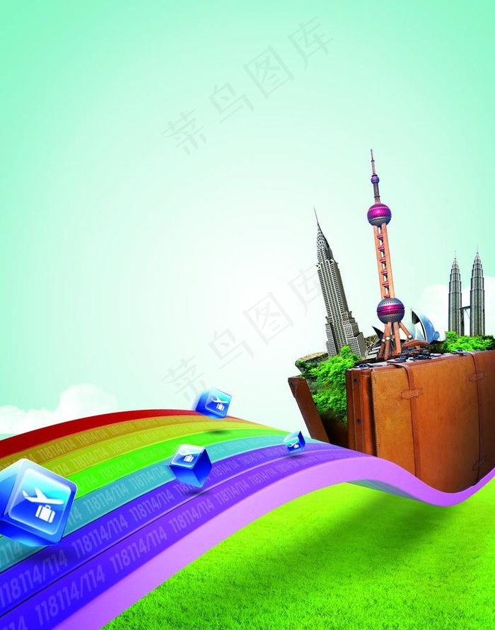 道路城市图片