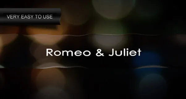 梦幻光影文字展示视频