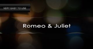 梦幻光影文字展示视频