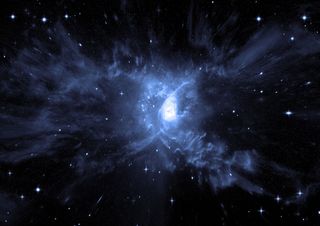 太空系列蓝色星云