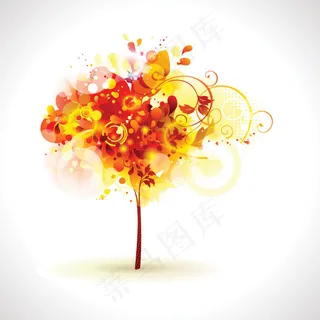 的趋势02矢量辉煌的动态元素