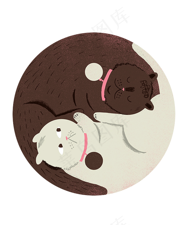 卡通可爱猫咪PNG免扣素材