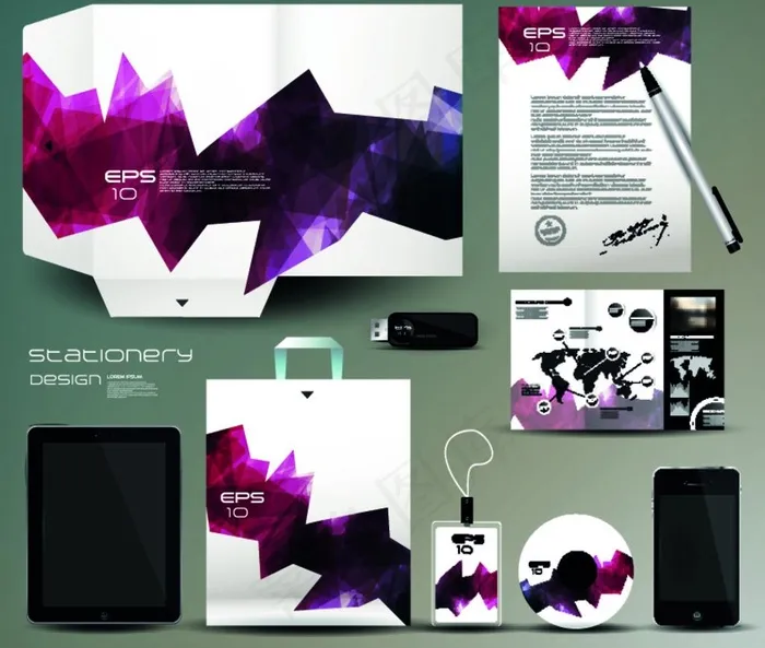 VI设计eps,ai矢量模版下载