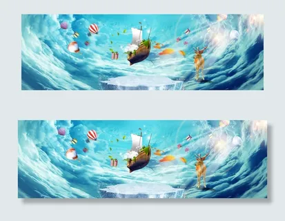 旅游出行创意背景