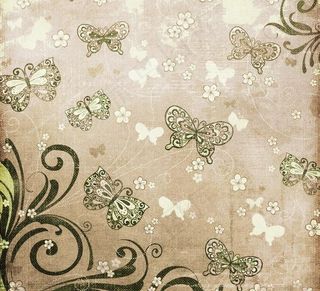 复古花纹布纹背景图片