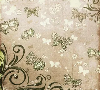 复古花纹布纹背景图片