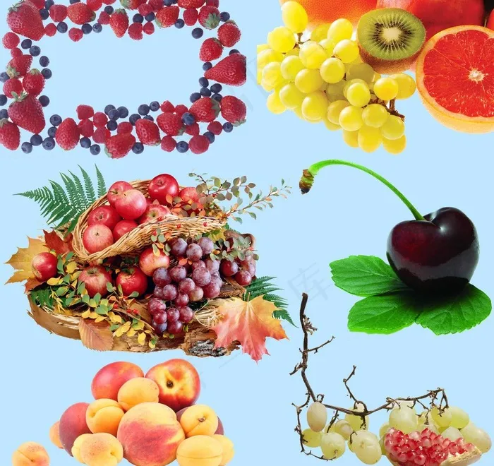 水果素材图片(5906X5906(DPI:300))psd模版下载