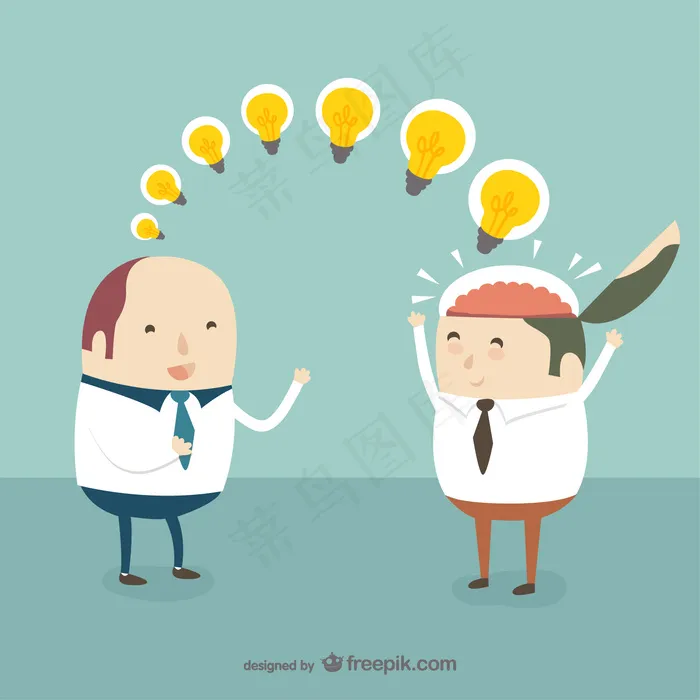 分享观点ai矢量模版下载