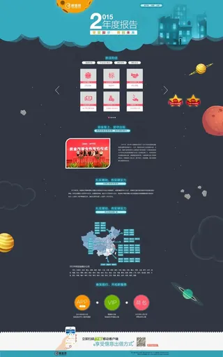 2015金融行业年报专题页