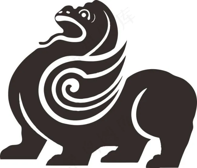 貔貅cdr矢量模版下载