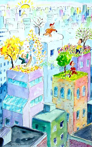 创意水彩画图片