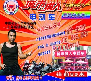 城市猎人电动车图片