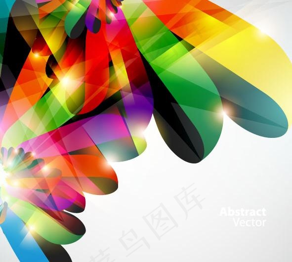 动感潮流背景矢量素材四