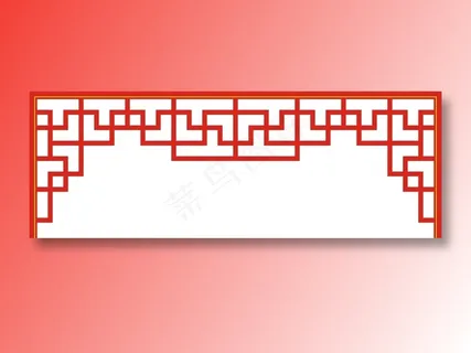 矢量镂空花纹边框底纹