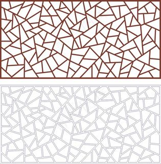 矢量镂空花纹边框底纹中式