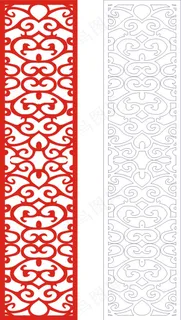 矢量镂空花纹边框底纹欧式