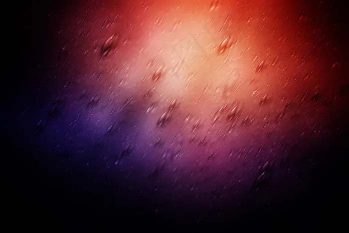 雨滴滑落唯美高清图片纹理素材