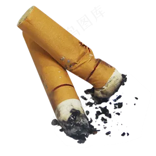 垃圾分类烟头,免抠元素