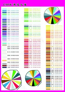 CMYK色卡