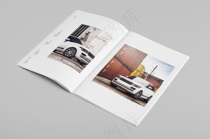 时尚画册样机