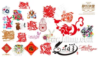 精美兔子素材集